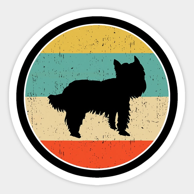 Yorkshire Terrier Dog Sticker by IainDodes